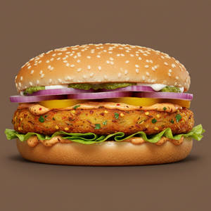 Punjabi Tadka Burger