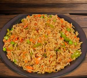 Mix fry rice veg