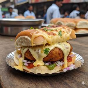 Cheese Vada Pav                                
