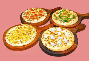 Cheesy Single Topping Combo