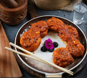 Veg Pan-fried Tandoori Momos