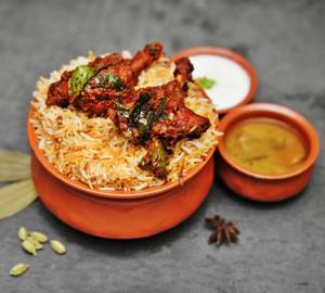 Chicken Lollipop Biryani Full (3Pc) 1000Ml