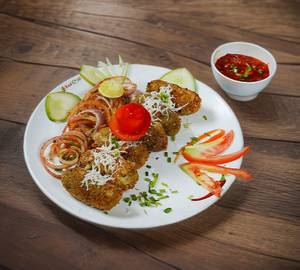 Garlic Mushroom Seek Kebab 