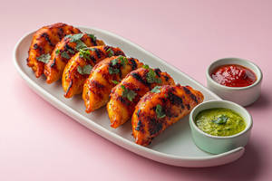 Chicken Peri Peri Momos Fried