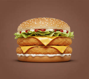 Cheese N Chicken Burger