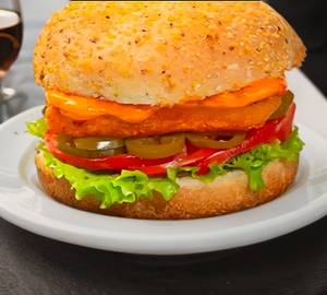 Chicken burger without cheese