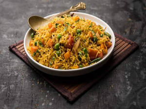 Veg Manchurian Fried Rice