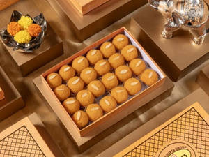 Motichoor Dry Fruit Laddu