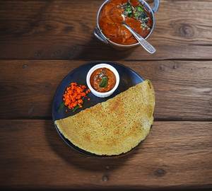 Pesarattu With Allam Pachadi & Karam Podi