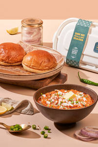 Pav Bhaji Brioche Bun