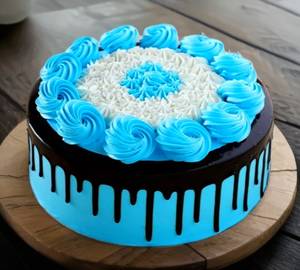 Chocolate blue  cake