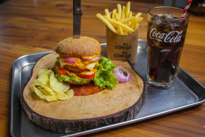 Makhni Burger Meal