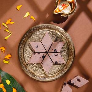 Blueberry Kaju Katli