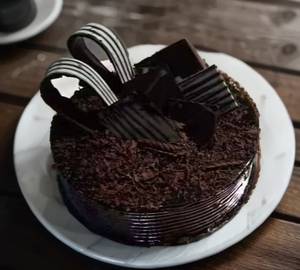 Chocolate blue  cake