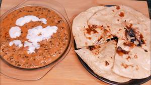 Dal Makhani With 3 Tawa Butter Roti