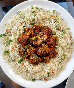 Manchurian With Fried Rice