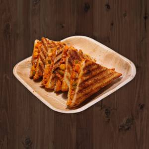 Spicy Cheese corn sandwich