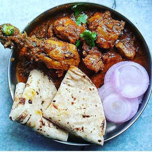 Handi Chicken Thali