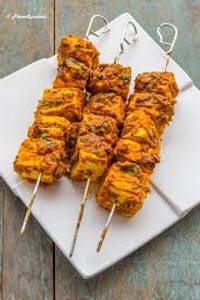Garlic paneer tikka