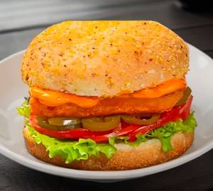 Paneer burger without cheese