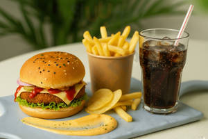 Ghost Rider Burger Meal