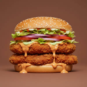 Murg E Makhani Chicken Burger