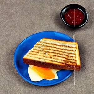 Mixed Fruit Jam Bread Sandwich
