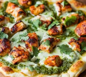 Tandoori Chicken Pizza