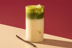 Vanilla Oat Milk Iced Matcha