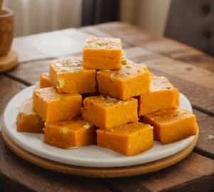 Milk Mango Burfi