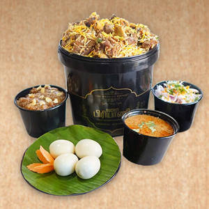 Mutton Biryani Small Family Bucket (4 To 5)