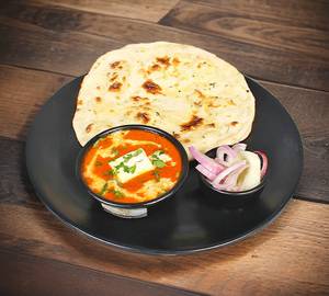 Paneer Butter Masala With (3.Butter Roti)