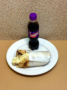 Chicken Cheese Shawarma (with 200ml Campa)