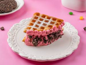 Bubblegum Oreo Waffle