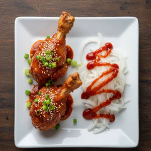 Indo-korean Chicken Lollypop (2 Pcs)