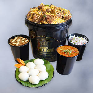 Mutton Biryani Large Family Bucket (8 To 10)