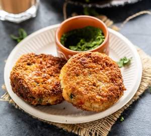 Veg Cutlet (2 Pcs)