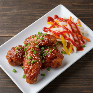 Indo-kreamy Chicken Wings (4 Pcs)