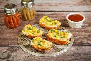 Corn Garlic Bread