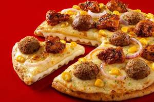 Double Cheese Double Chicken feast Medium Pizza.