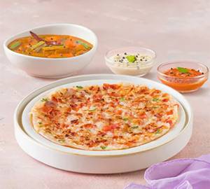Onion Tomato Uttapam