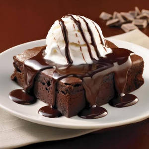 Brownie With Icecream