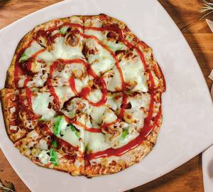 Chicken 65 Cheese Pizza [8 inches]