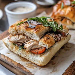 CAJUN GRILLED CHICKEN SANDWICH