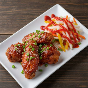 Indo-korean Chicken Wings (4 Pcs)
