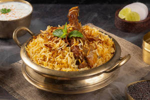Mutton Zafrani Biryani Mini(dum)