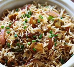 Mushroom Fried Rice