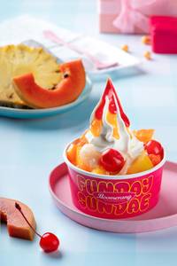 Fruit Salad Ice Cream