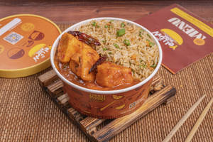 Chilli Paneer Gravy Rice Bowl