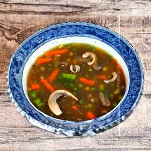 Mushroom Veg Clear Soup
